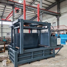 卧式防风治沙稻草打包机网格化防风治沙效率高源头厂家定制打包机