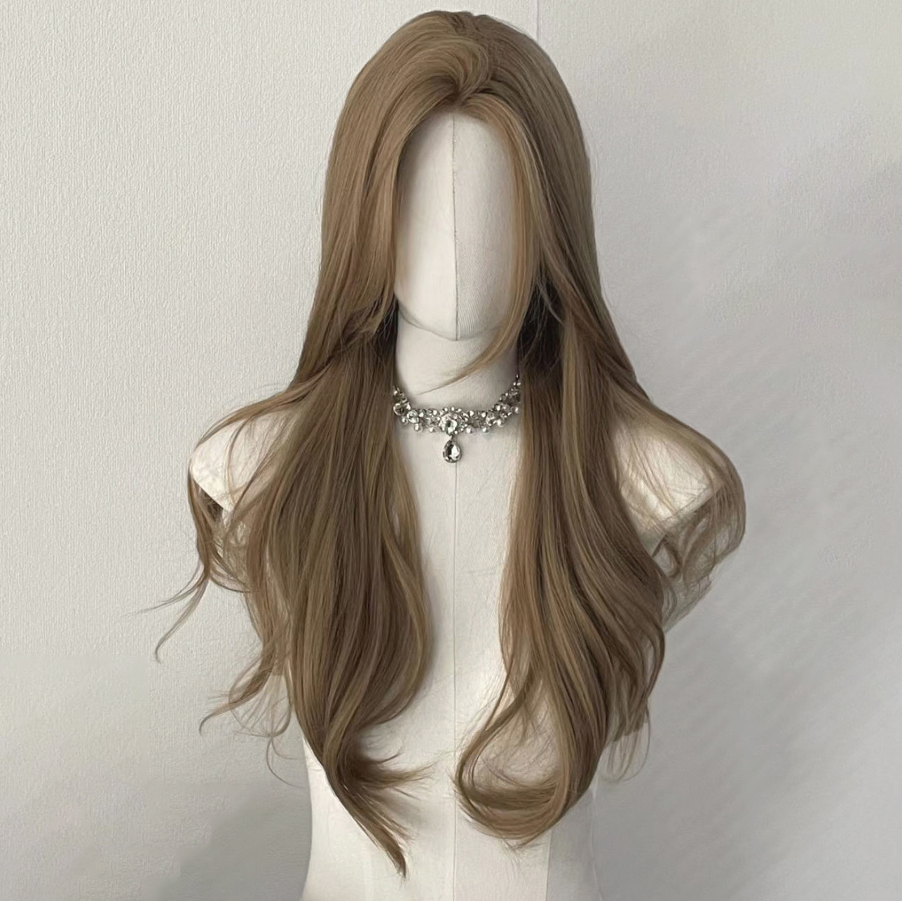 65cm big wave [coffee brown]