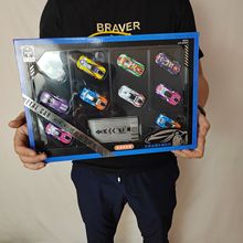 10只装儿童仿真金属赛车弹射小汽车回力玩具培训班幼儿园礼品批发