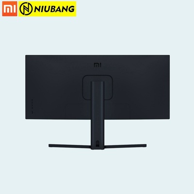 apply apply apply Rice family millet curved surface monitor 34 inch Hairtail Blue light 144Hz Ultra clear platform