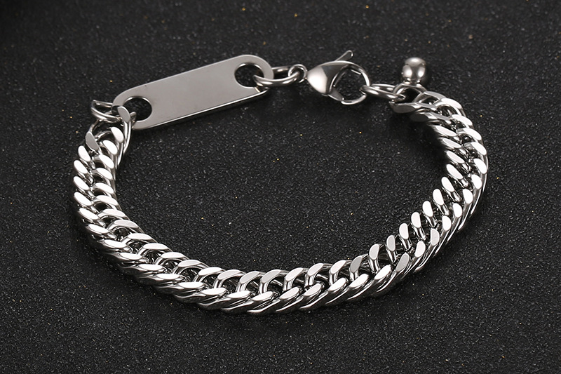 Geometric Original Design 304 Stainless Steel Bracelets Wholesale display picture 3