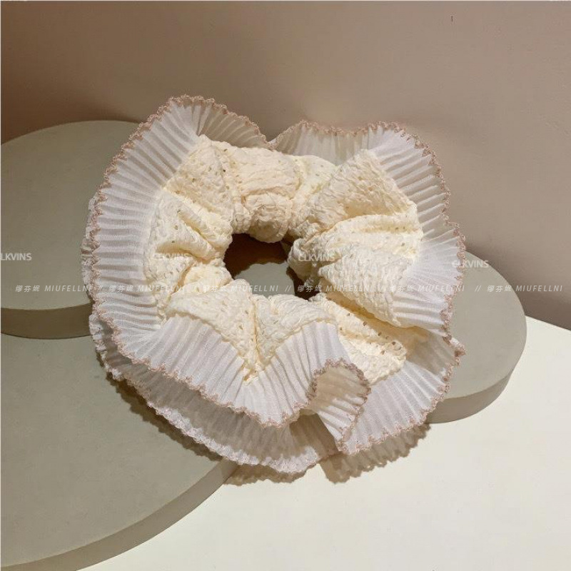 Correa coreana arco de mariposa intestino 2025 cabello anillo de cabello de cabello de cola de cabello de la niña decoración de invierno invierno decoración de invierno