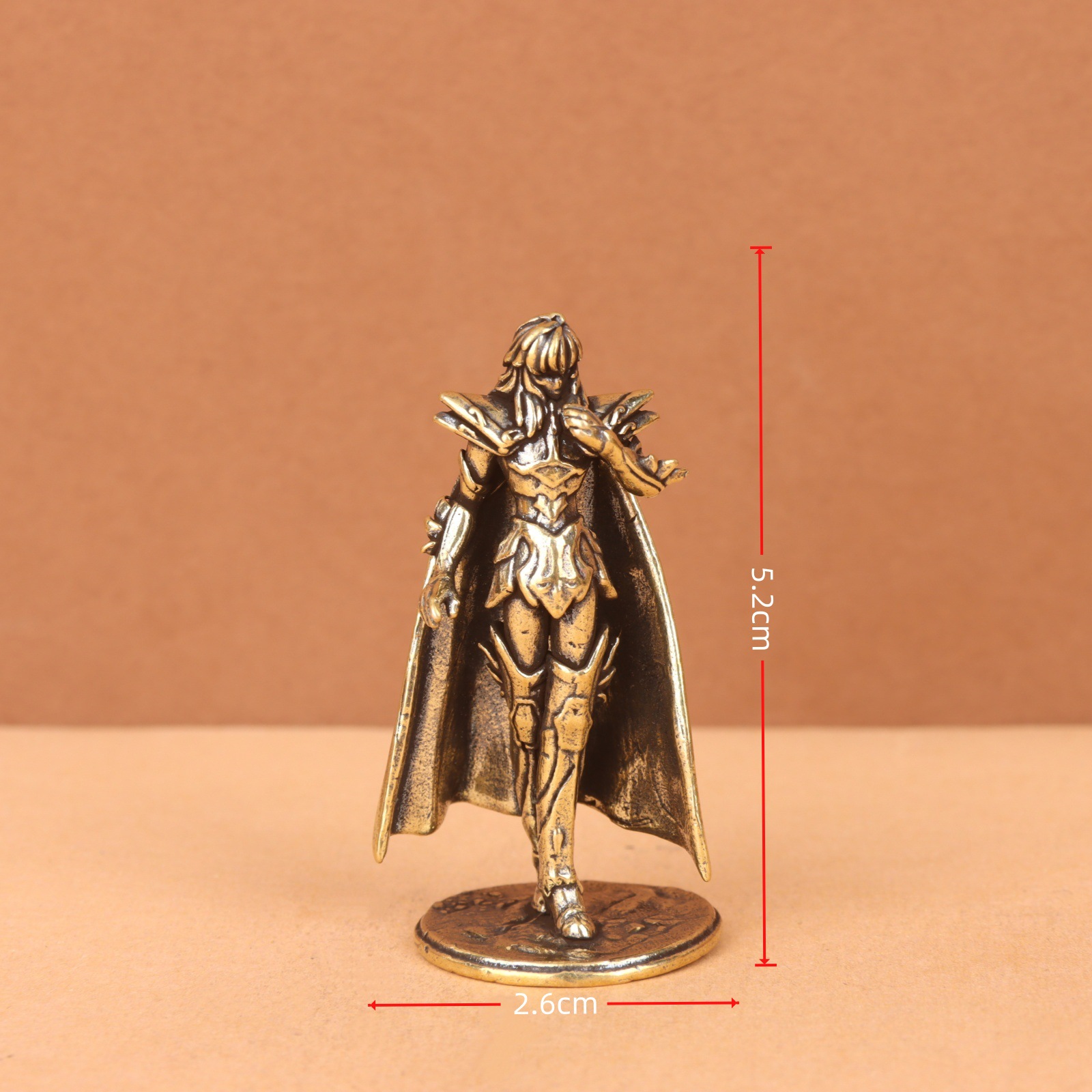 Ventas transfronterizas de bronce doce constelaciones de guardianes adornamientos Star Yao modelo de dibujos animados decoración de escritorio adornamientos de cobre