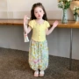薄款短袖新款女童长裤