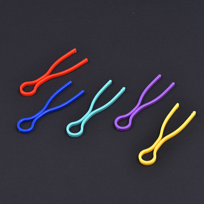 Clip de fibra de plástico de calidad clip de hilo de coser para evitar que el hilo se caiga