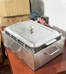 Carbon Pot Lamb Stove, Thick Stainless Steel Grilled Fish Stove, Carbon Pot Grilled Fish, Carbon Pot Chicken Commercial Charcoal Stove, Thick Carbon Pot Fish Stove