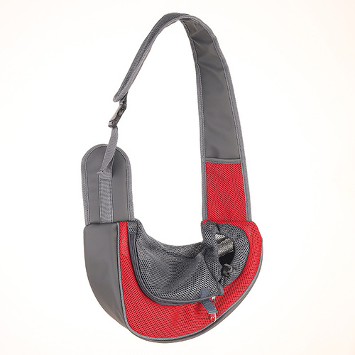 Cross-border pet messenger bag, portable chest bag for outdoor pet cross-body bag cat bag factory wholesale pet backpack