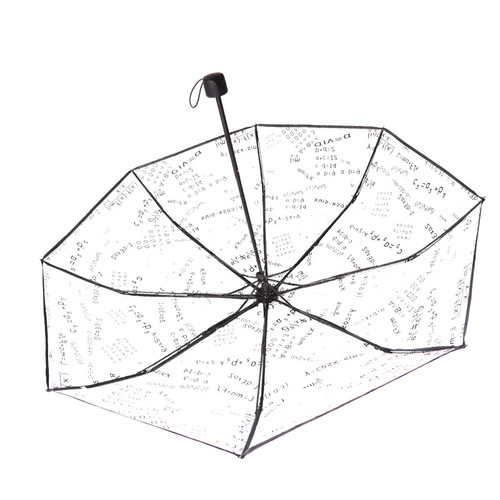 Transparent umbrella cartoon cute internet celebrity Xiaohongshu recommends transparent thickened umbrella for shooting students’ umbrella