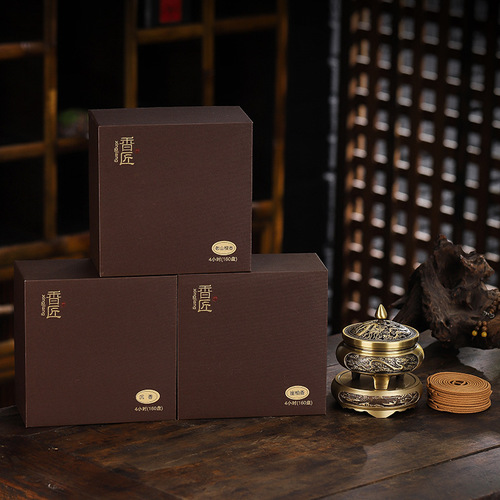 Natural sandalwood, agarwood, mugwort, floral incense, home indoor long-lasting fragrance, purifying air, incense gift box