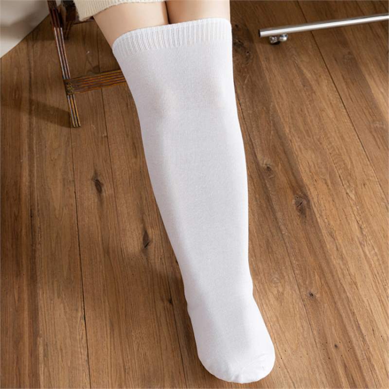 【ドロップシッピング】女性用オーバーニーソックス、プラスサイズハイソックス、滑り止めロング太ももソックス、秋冬|undefined