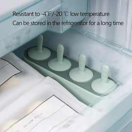 硅胶冰棒制作器易释放冰淇淋模具可重复使用
