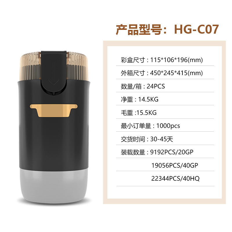 Comercio exterior al por mayor granos de café molino automático molino pequeño eléctrico portátil granos triturador