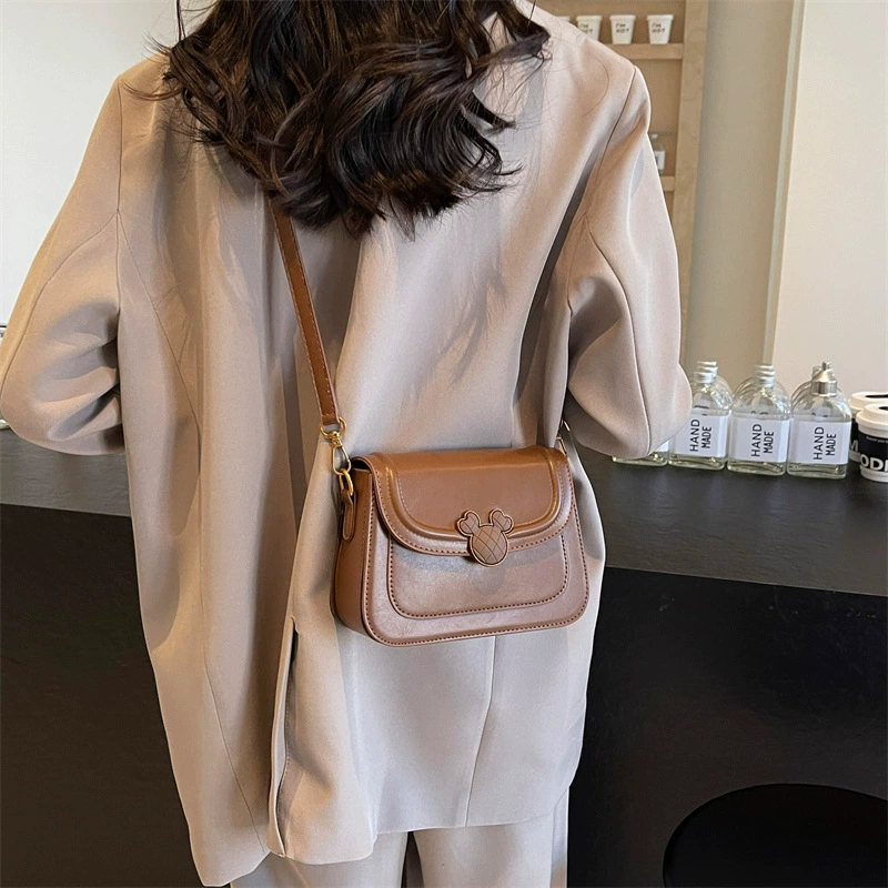 Shoulder bag, retro one-shoulder bag, high-end