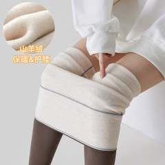 カシミヤとベルベットのレギンス、秋冬に暖かく、スリムでかさばらない、女性用の新しいシャークパンツ、腹部を引き締めるアウターウェア用タイツ