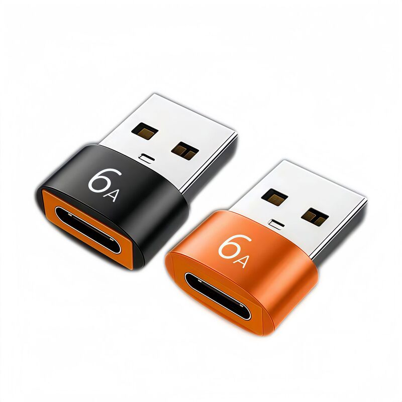 TypeC母转USB2.0转接头手机车载PD数据线6A充电C口转USB转换器otg|undefined