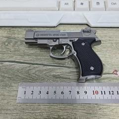 Inflatable Metal Lighter Creative Windproof Red Flame Cigarette Lighter Unique Design Lighter