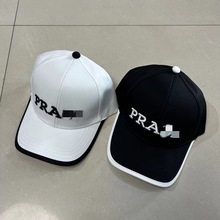 P家帽新款刺绣字母棒球帽网红同款潮流时尚防晒遮阳帽鸭舌帽外贸