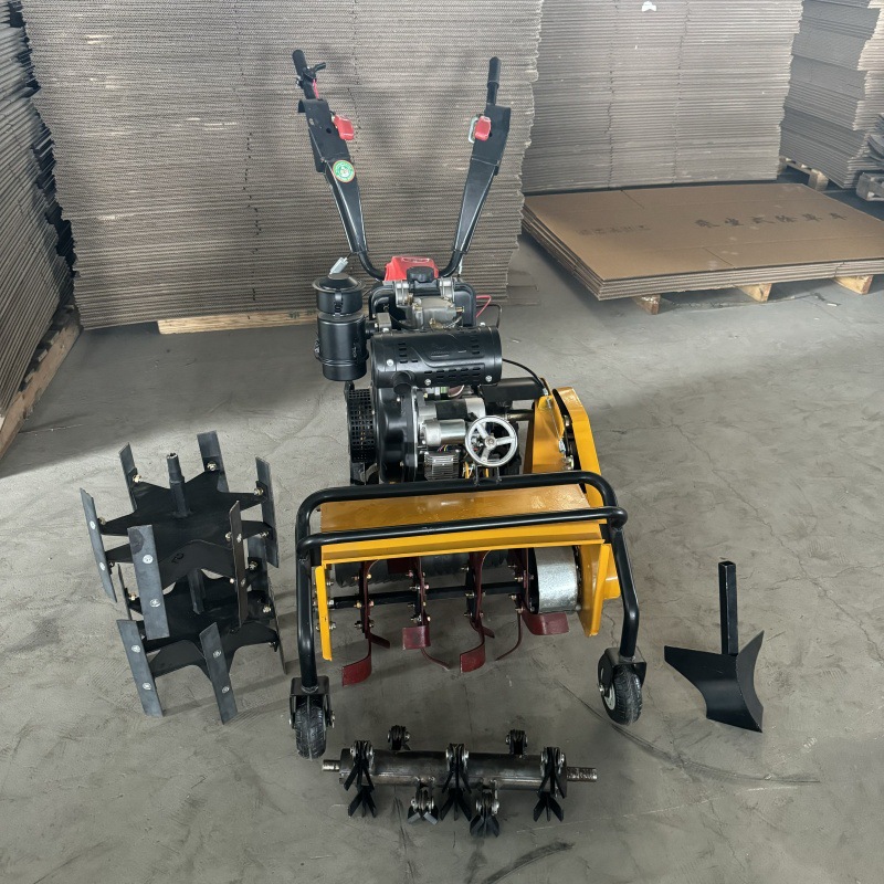 乘坐式柴油除草机农用旋耕松土除草机杂草荒草除草机