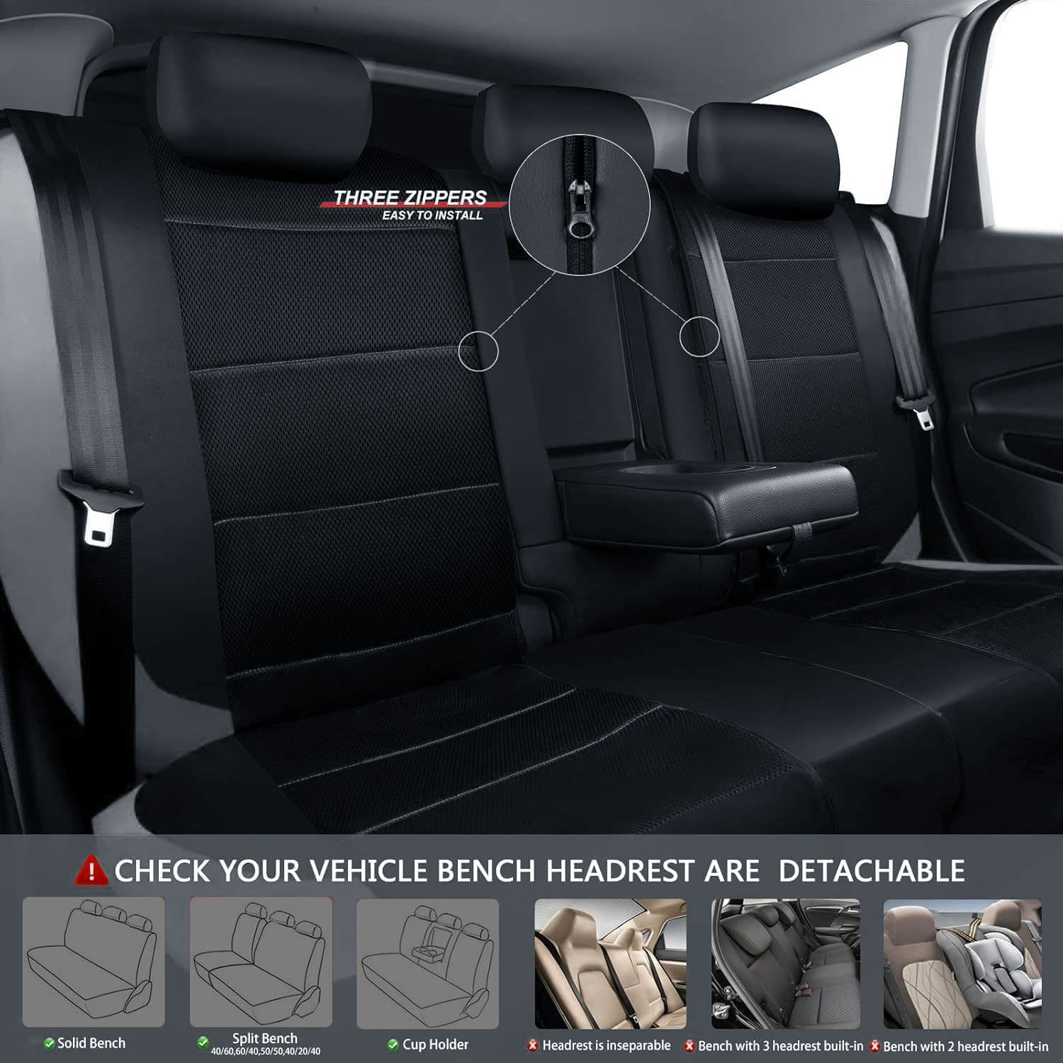Cross-border foreign trade car seat covers made of sandwich composite leather are exported to Europe, America, the Middle East, Russia, and Mexico