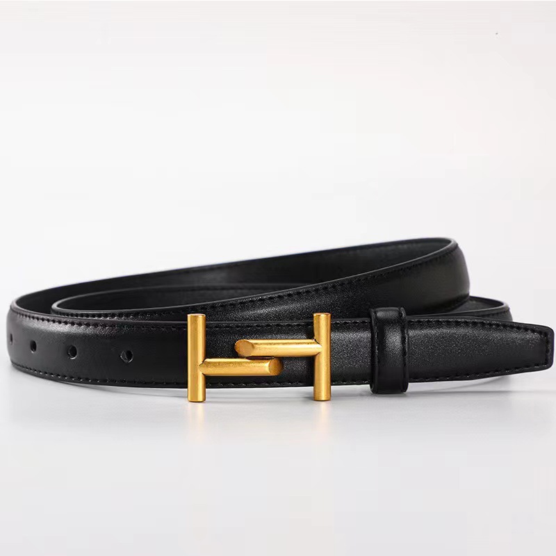 Arco de Triunfo cinturón de las mujeres nuevos pantalones vaqueros con cinturón de cuero genuino de las mujeres de moda todo partido decorativo de las mujeres de piel de vaca