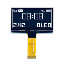 2.42��oled12864Һ����SSD1309������ɫ����24pin���oled��ʾ��