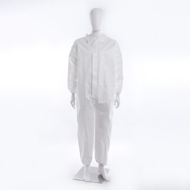 覆膜防护服  防尘防进水 普通机构隔离 养殖畜牧民用连体防护服