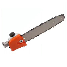 汽油锯伐木锯多功能割草机变12寸高枝锯改装高枝锯总成