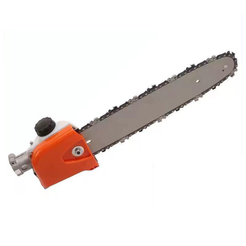 汽油锯伐木锯多功能割草机变12寸高枝锯改装高枝锯总成