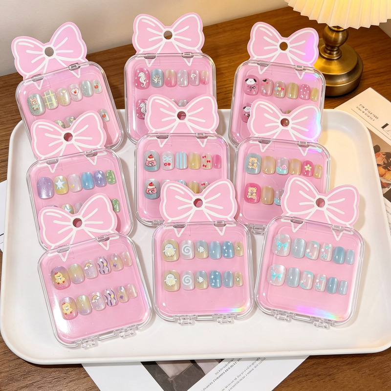 New Cartoon Nail Stickers for Children, Cute Nail Patches for Girls, Waterproof, Long-Lasting, Removable, Cute and Fun New Cartoon Nail Stickers for Children, Cute Nail Patches for Girls, Waterproof, Long-Lasting, Removable, Cute and Fun