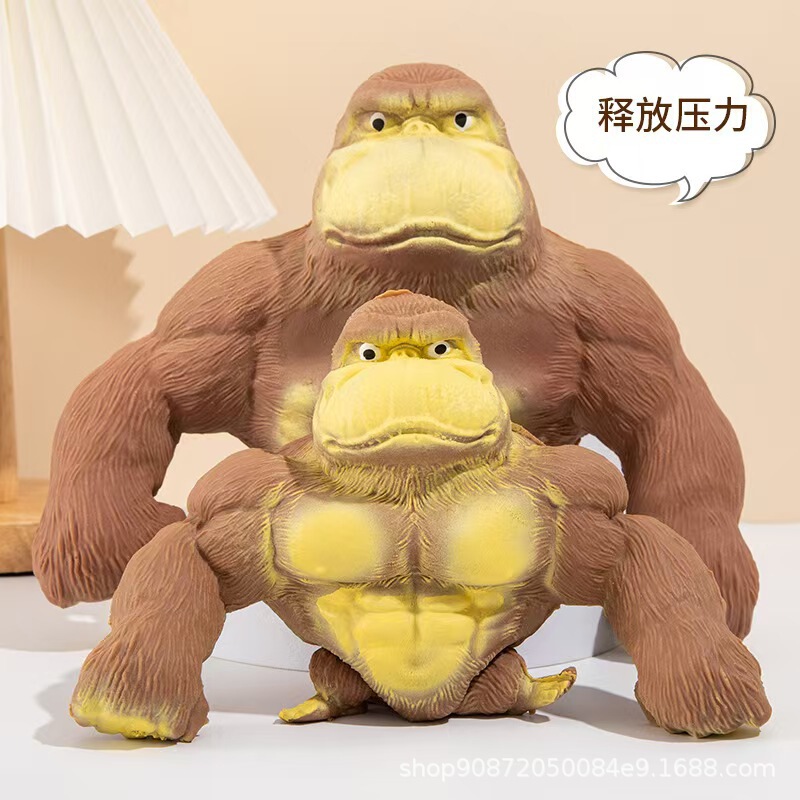 Explosions Decompression Wang Zong Gorilla Funny Fun Creative Novelty Decompression Pressing Vent Toys Explosions Decompression Wang Zong Gorilla Funny Fun Creative Novelty Decompression Pressing Vent Toys
