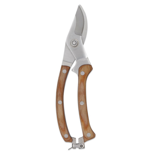 Manufacturer wholesale pruning scissors, gardening tree branch and fruit branch scissors, wooden handle gardening scissors