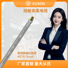 ����RVVP���ƻ�ɫ����늾�4о������|PVC�o�׼��~���I4*0.75mm