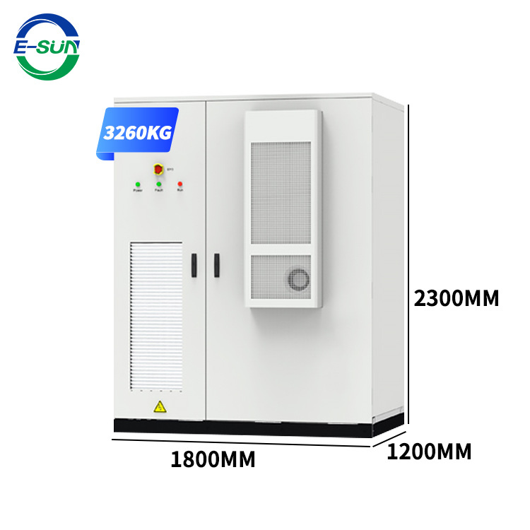 煜翔大功率大容量工商储能解决方案IP54防水电池储能柜