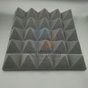 Ktv Bar Training Indoor Wall High-Density Flame Retardant Pyramid Sound-Absorbing Cotton Shock-Absorbing Pu Stone Brick Sponge Block
