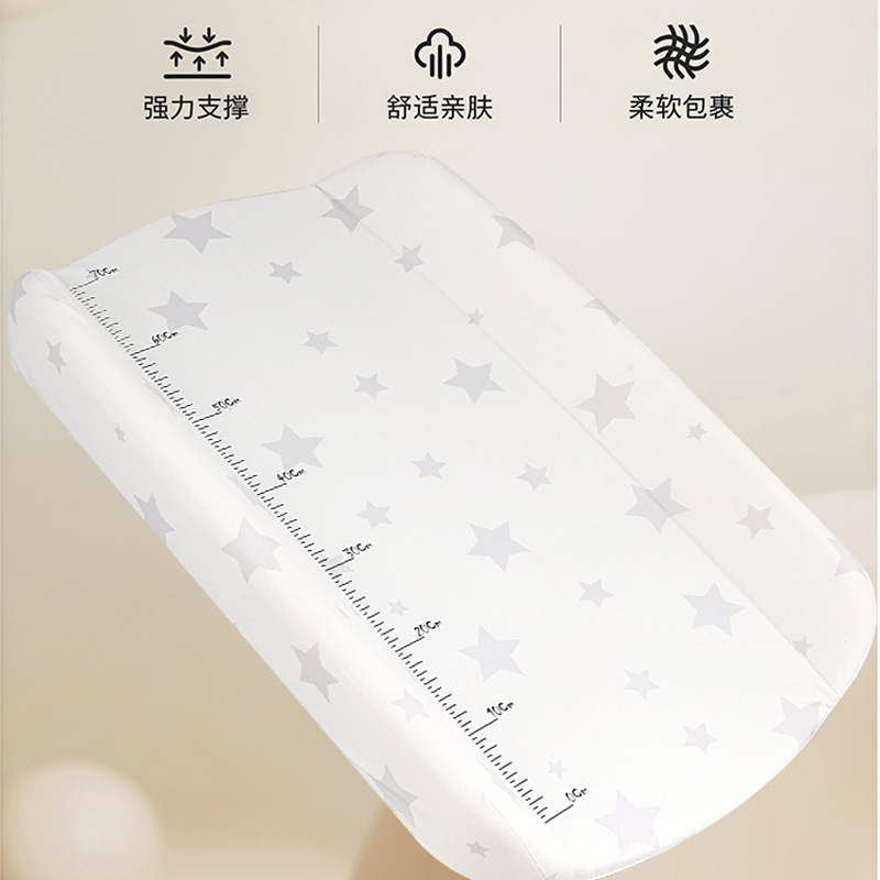 Mesa de lavado y protección de pañales, mesa de cuidado infantil, mesa de toque plegable para recién nacidos, mesa de cambio de pañales multifuncional para bebés image 4