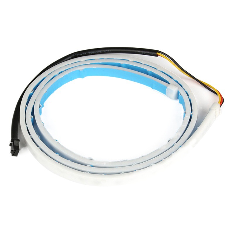 Car tail box streamer light turn signal brake light trunk decorative light led streamer marquee colorful steering