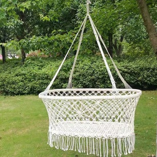 Tassel Hanging Baby Shaker Hanging Basket Outdoor Hanging Chair Photography Props Children's Room Decoration Hammock Swing