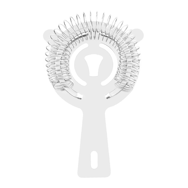 Filtro de hielo para cócteles de acero inoxidable, separador de hielo para cócteles, colador de hielo, filtro de hielo para vaso mezclador. image 7