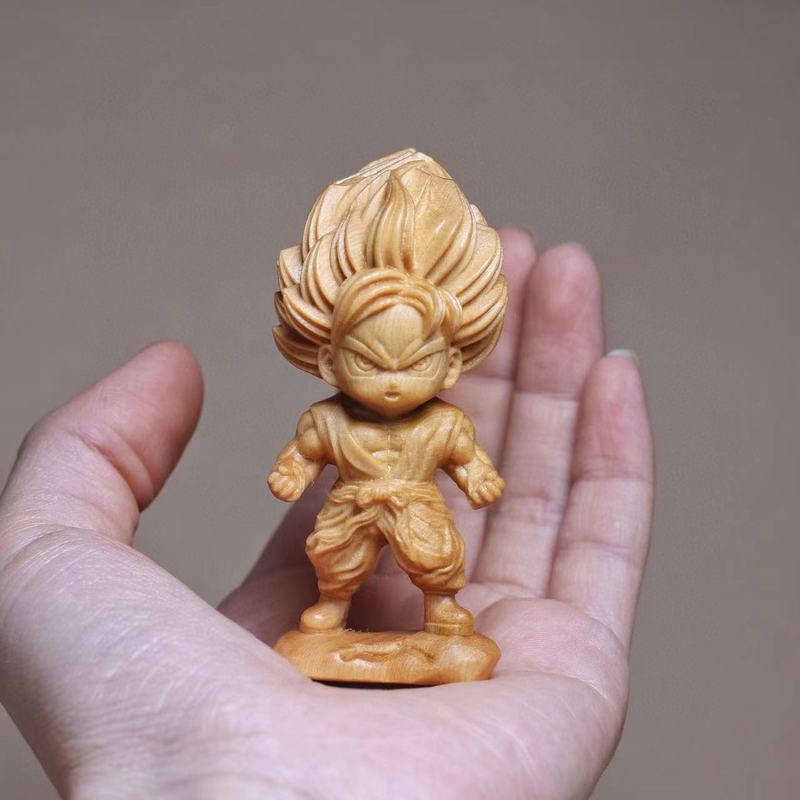 崖柏の木彫りは工芸品を飾っています。|undefined