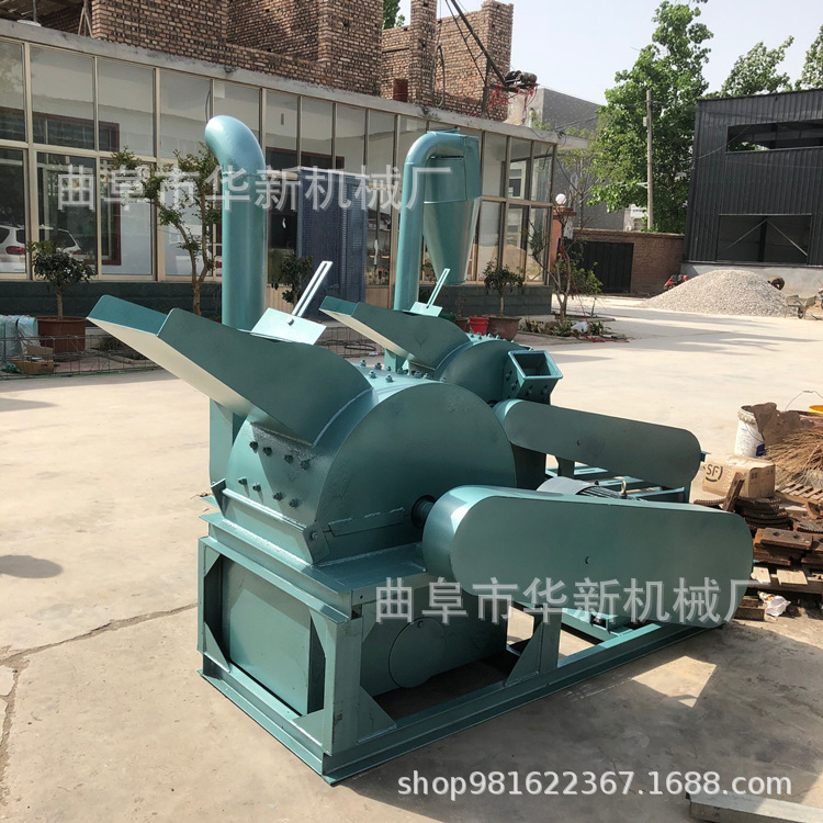 林业松木木材粉碎机 木材加工厂废旧下脚料粉碎机 板条树枝粉碎机