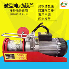 厂家微型电动葫芦220V钢丝绳电葫芦小型吊机提升机吊葫芦小吊机