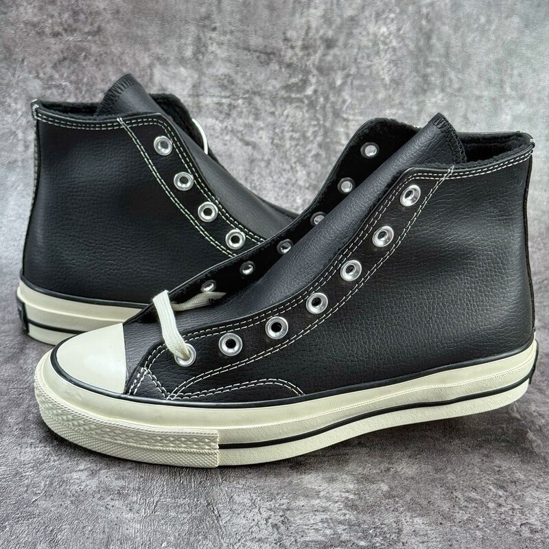 Putian Chunyuan 1970S Gold Buckle Leather Surface Plus Wool and Velvet Warm Anti-Slip Vulcanized Canvas Shoes Lazy Couple Sports Shoes Putian Chunyuan 1970S Gold Buckle Leather Surface Plus Wool and Velvet Warm Anti-Slip Vulcanized Canvas Shoes Lazy Couple Sports Shoes