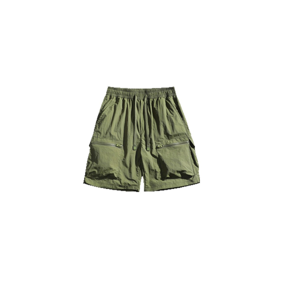 Breathable Cargo Pants, Loose, Iron-Free, Trendy Pants, Versatile Thin Summer Shorts, Straight and Quick-Drying