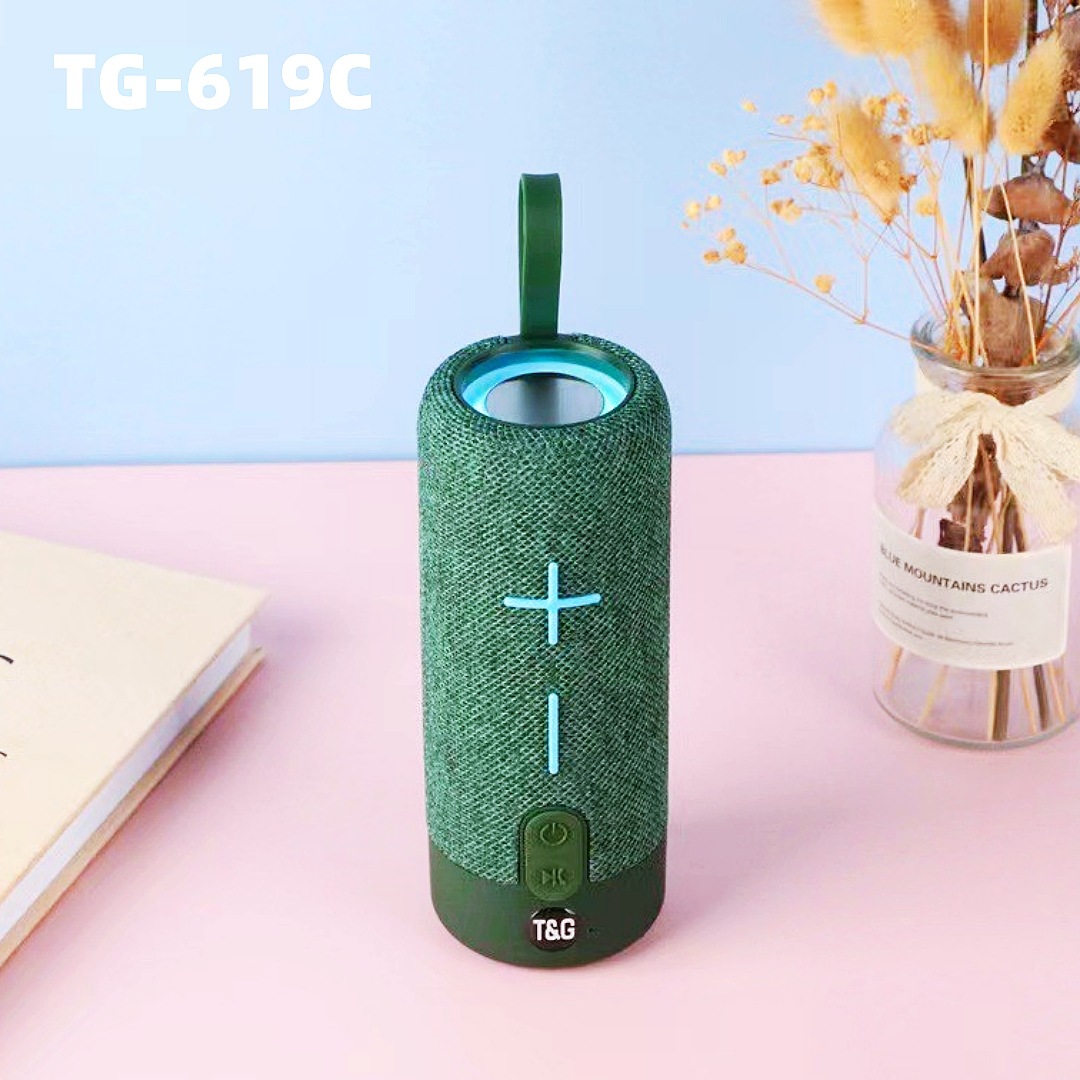 Commerce electrónico transfronterizo TG619C altavoz Bluetooth portátil cuerdas portátiles acústico al aire libre iluminación iluminada diafragma subwoofer