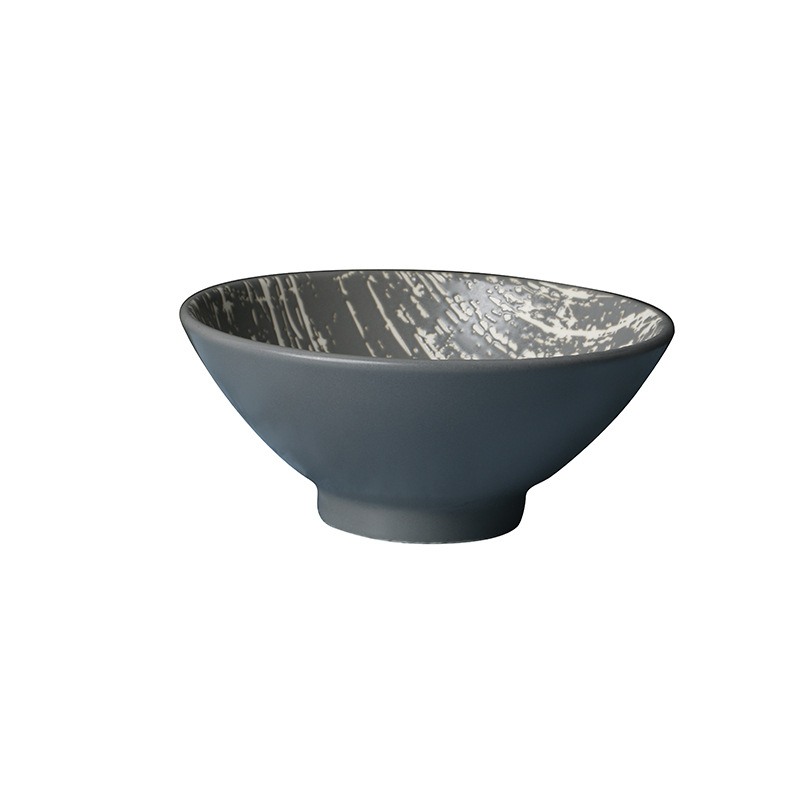 Vajilla de cerámica, cuenco cónico, plato para condimentos [cerámica de alta gama], plato para vinagre, plato para mojar [varios platos pequeños y poco profundos]