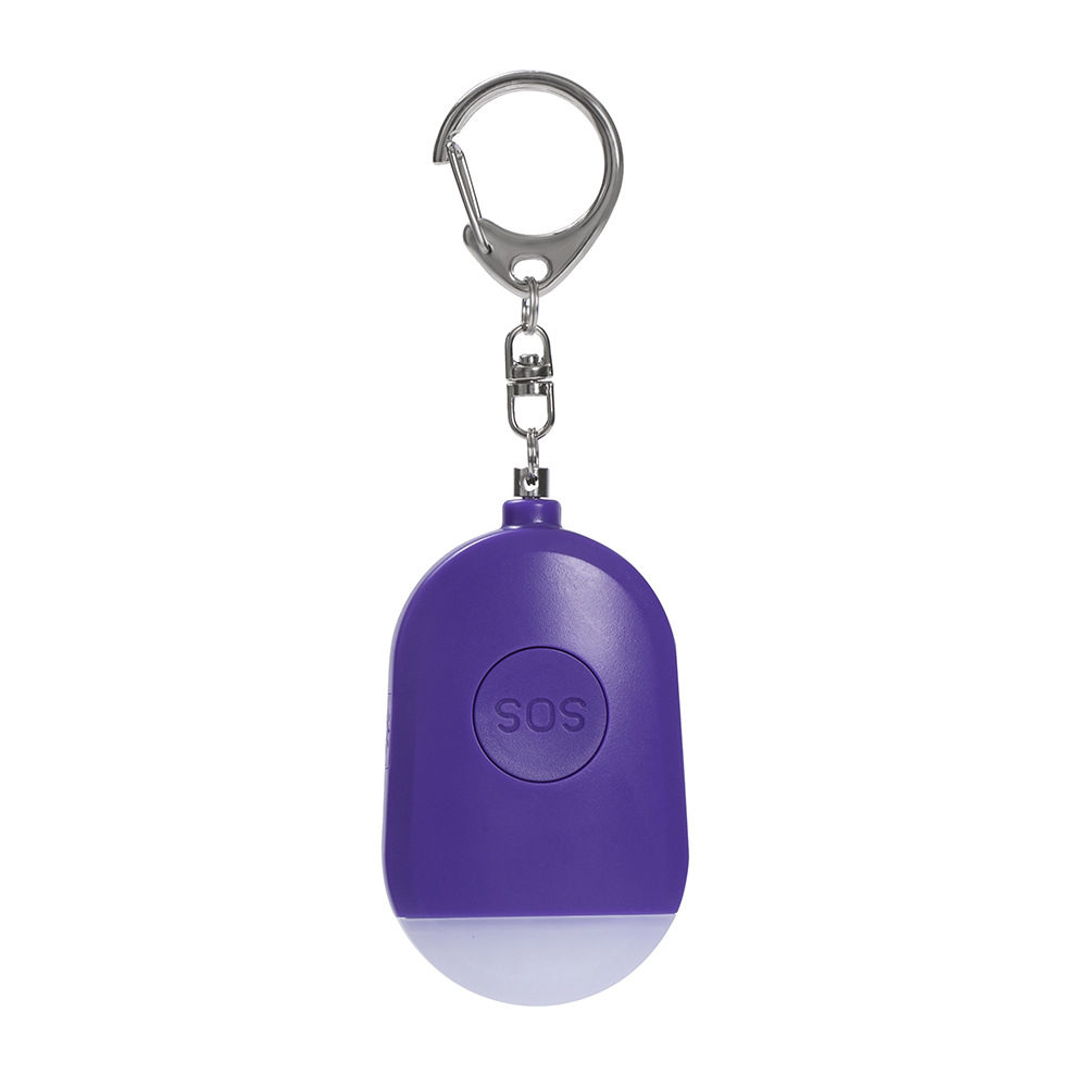 Alarma Personal de Emergencia de Alto Decibelio con Luz LED para Mujeres y Niños