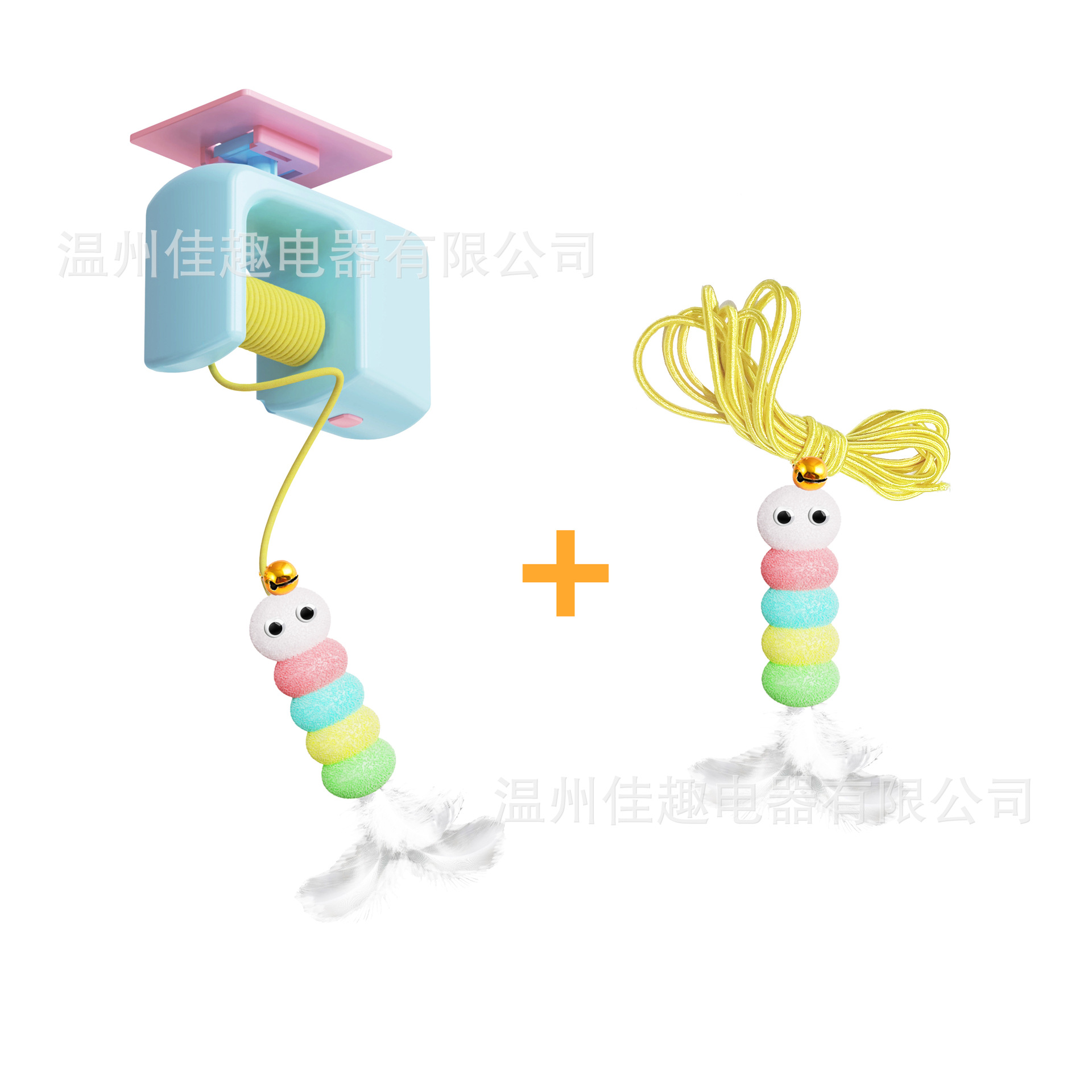 대외 무역 교수형 요요 블루 + 교체 헤드 1개 영어 색상 상자