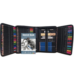 Factory direct sales 145-piece colored pencil set art painting pencils wholesale of colored pencils