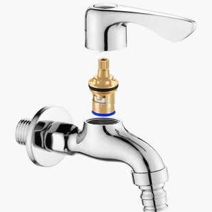 ✅ Universal Faucet Valve Core, All-Copper 1/2 Inch Quick-Open Faucet Core, Angle Valve, Single Hot and Cold Ceramic Accessories