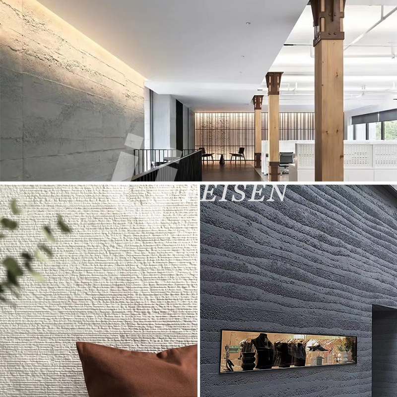 Piedra blanda flexible para la decoración del centro comercial del hotel Piedra flexible especial Porcelana blanda Tablero de tierra apisonada Piedra de luna estrella Piedra de agua